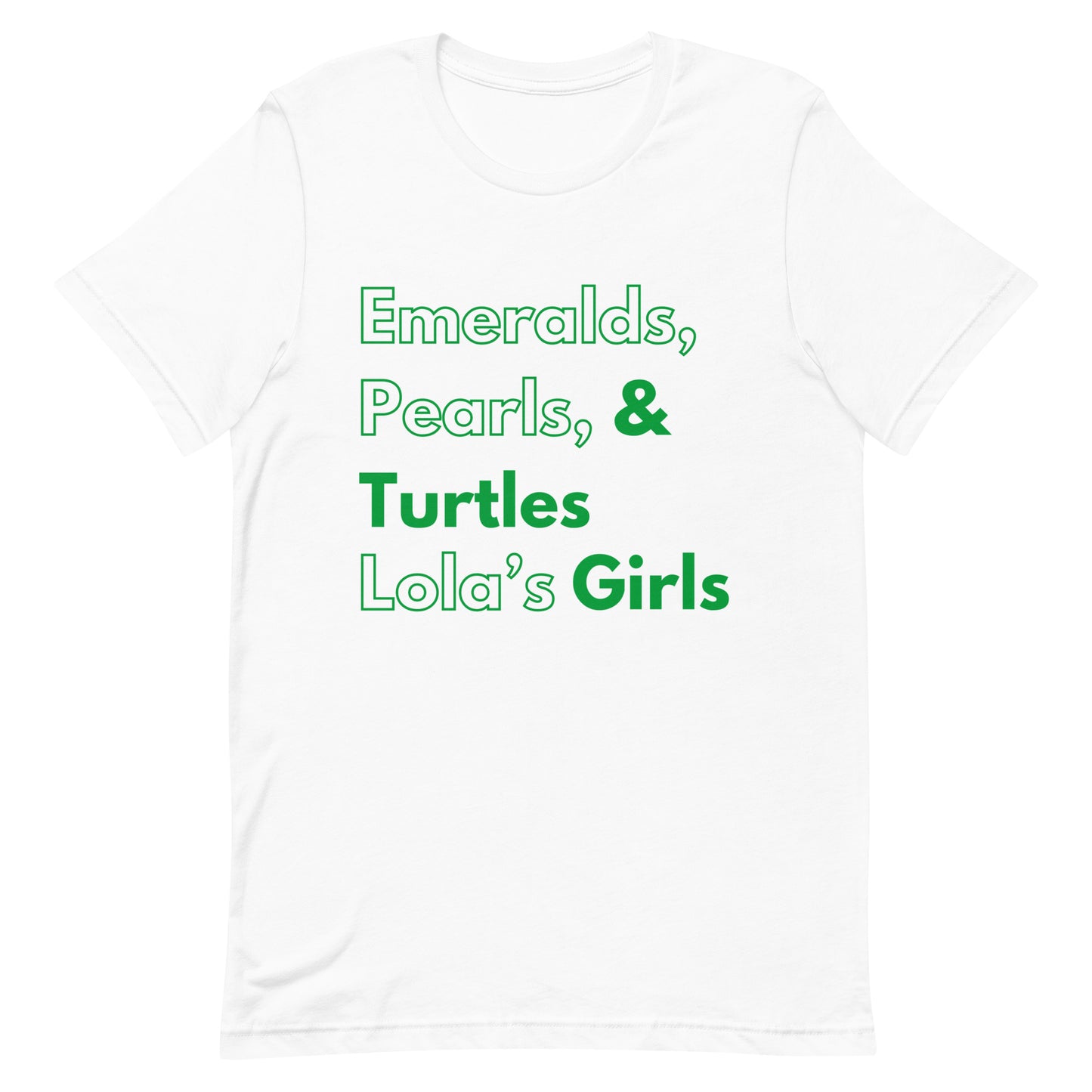 Emeralds Pearls and Turtles